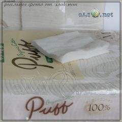 Puff - Japan 100% Organic Cotton - 5х6 см - Пафф, коттон, вата.