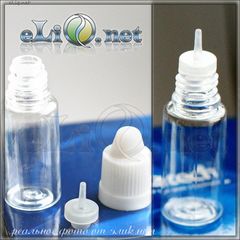 10ml PET needle tip dropper Пустой прозрачный флакончик с тонким носиком и крышкой с защитой от детей. Китай