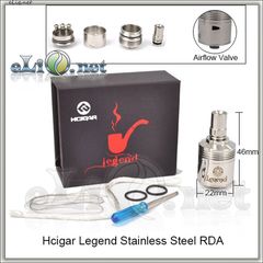 Hcigar Legend RDA - ОА для дрипа из нержавеющей стали. Легенда клон.
