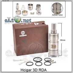 Hcigar 3D RDA - ОА для дрипа из нержавеющей стали. Клон.
