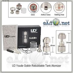 UD Youde Goblin Rebuildable Tank Atomizer - обслуживаемый атомайзер-танк. Гоблин.