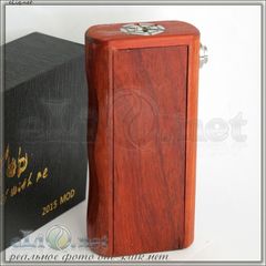 Yepecig Wood mod - деревянный механический мод под 2 аккумулятора 18650.