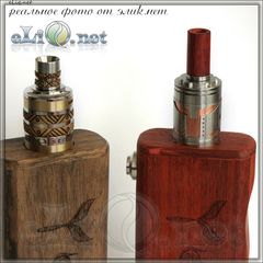 Yepecig Wood mod - деревянный механический мод под 2 аккумулятора 18650.