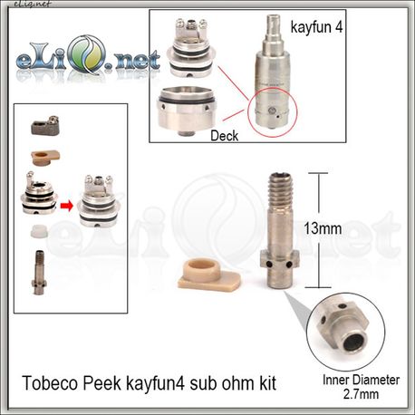 Tobeco Kayfun V4 Large-Airflow Pin.