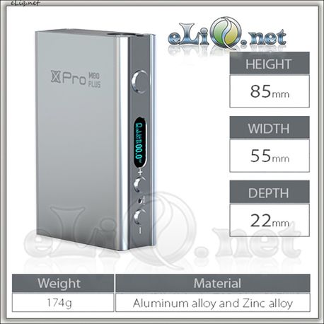 80W Smok Xpro M80 Plus VW/VT MOD - 4400mAh - боксмод вариватт с температурным контролем.