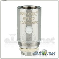 SMOK Subohm VCT X2  Replacement Coil/Core - сменный двуспиральный испаритель