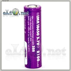 [38A] Efest Purple IMR18650 2100mah - flat top - Высокотоковый аккумулятор - 2015 new released!