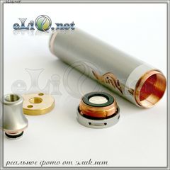 [M] Stingray X Style Stainless Steel + Copper Mechanical Mod 18350 / 18500 / 18650