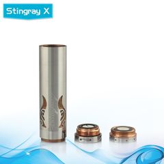 [M] Stingray X Style Stainless Steel + Copper Mechanical Mod 18350 / 18500 / 18650