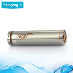 [M] Stingray X Style Stainless Steel + Copper Mechanical Mod 18350 / 18500 / 18650