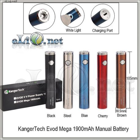 KangerTech EVOD MEGA 1900 mAh - аккумулятор