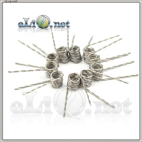 Twisted Kanthal / кантал, готовая намотка, спираль, косичка
