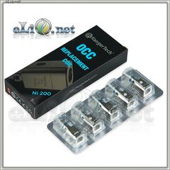 Ni-200 OCC Испаритель для KangerTech Subtank / Mini / Nano / Plus - никель, органический коттон.