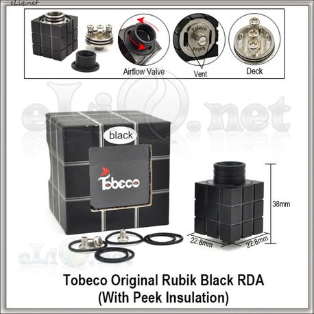 Tobeco Original Rubik RDA - оригинальный ОА для дрипа. Кубик Рубика.