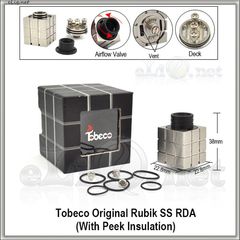 Tobeco Original Rubik RDA - оригинальный ОА для дрипа. Кубик Рубика.