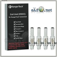 [KangerTech] VOCC сменный испаритель для Protank 3 / Mini Protank 3/ AeroTank / EVOD 2 / T3D / EVOD Glass