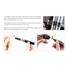 [Joyetech] Joye eGo-C Twist Variable Voltage 650mAh battery