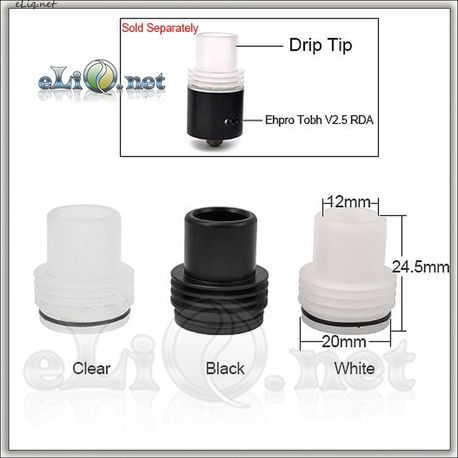 Type A Chuff Enuff Drip Tip (Tobh V2.5) Верхняя часть с дрип-типом для атомайзера