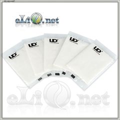 5 шт UD Muji Atomizer Wicking Organic Japanese Cotton - 6х5 см - коттон, вата.