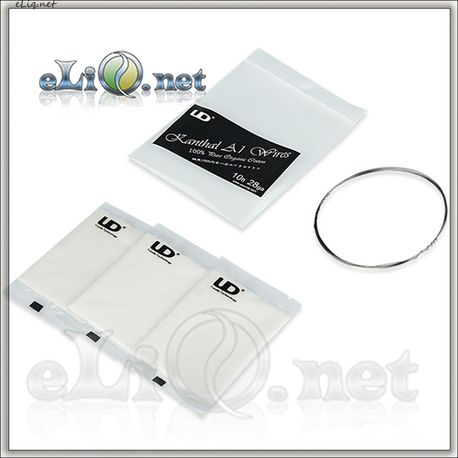 UD Cotton and Kanthal - коттон, вата + кантал.